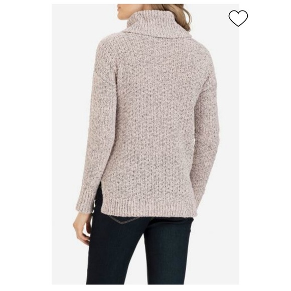 Tribal Sweaters - Tribal Long Sleeve Cowl Neck Sweater